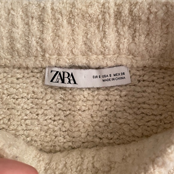 ZARA Wool and Cotton Sweater - Picture 5 of 7